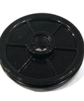 Garage Door Opener Idler Pulley 144C56 Black Replacement Part for Chain and Cable System, round black pulley