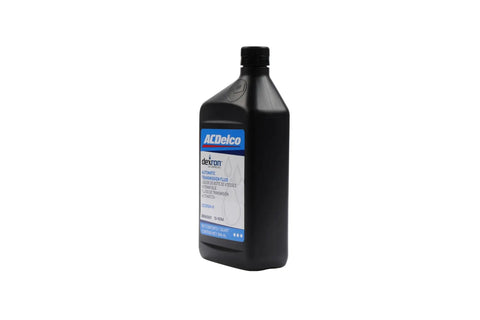 Dexron VI Automatic Transmission Fluid 1 Quart For Smooth Shifts Backward Compatible With Older Dexron Fluids Delivers Better Friction Durability And Viscosity Stability For Reliable Performance, black bottle with label.