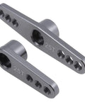 Two Pack 25T Aluminum Servo Horns With M3 Thread For 1 10 And 1 8 Scale RC Crawlers Fits Futaba Savox Power HD HSP MG995 MG996 CNC 6061 Aluminum