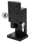 Z Axis Linear Stage With Manual Twist Fine Tune Adjustment, Aluminum Alloy Sliding Table For Precise Machine Positioning SPZ40-60