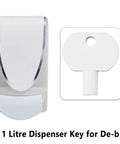 Two Pack Soap Dispenser Key Replacement For 1L Deb And SC John-Son Dispensers Essential Spare Keys For Quick Restock