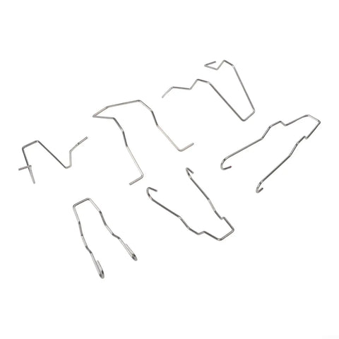 Grab Some High Quality Stainless Steel Headlight Retaining Spring Clamps For H1 H3 H4 And H7 Bulbs To Securely Hold Your Automotive Replacement Kit Together With Easy Install Features That Are Total Vibe For Any Auto Shop Or Garage Project Out There Today, 6-pack stainless steel retaining springs