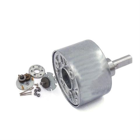 Rock Solid 37Mm Worm Gear Motor Speed Reducer With High Efficiency Metal Gearbox showcasing compact design and metal construction.