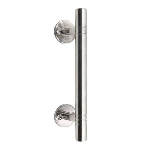 Sliding Barn Door Handle Stainless Steel Heavy Duty Solid Pull Handle With 150mm Length And 102mm Center To Center Hole To Hole Distance For Modern Interior Doors And Cabinet Applications