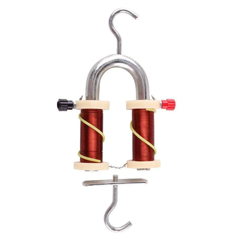 Shoe Shaped Electromagnet Teaching Tool For Physics Lab Demonstrations And School Science Experiments with copper wire coil