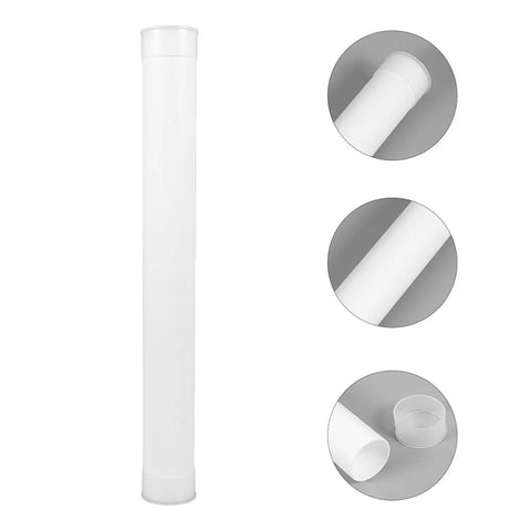 Extendable Plastic Mailing Tubes With Sealed Caps 4 Pack For Poster Artwork And Document Storage product image