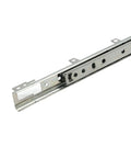 Top Mount Telescopic Drawer Slides Two Section 27 Mm Wide Zinc Plated Steel Hanging Drawer Rail, durable steel rail view