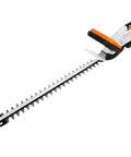 Beast Cordless Hedge Trimmer With 21 Inch Blade 20V Battery Included 2Ah And Fast Charger Electric Pruner For Home Garden, side view