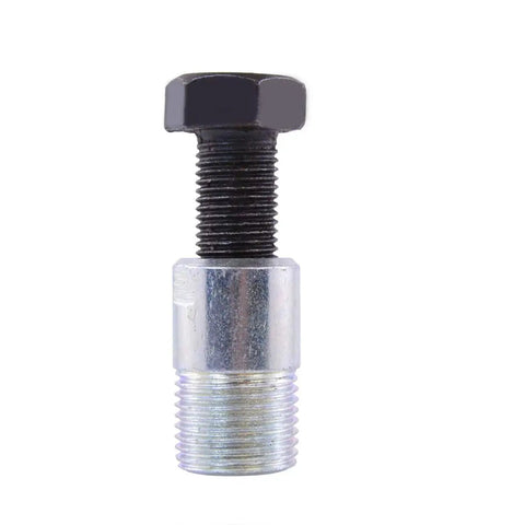 Brand New 18 Mm Flywheel Puller Kit For Honda Cb650 Sc Cb750 Cb900 Cb1000 Cb1100 Models 1979 To 1985 Includes Crank Thread Cap close-up of puller bolt.
