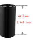 161-193uF MFD 125VAC 50 60Hz CD60 Round Starting Capacitor For Air Conditioners Condensing Units Direct Cooled Or Heat Pump Motor Starting Beefed Up Replacement Part For Condensing Units And HVAC Systems, black cylinder 69.5 mm tall