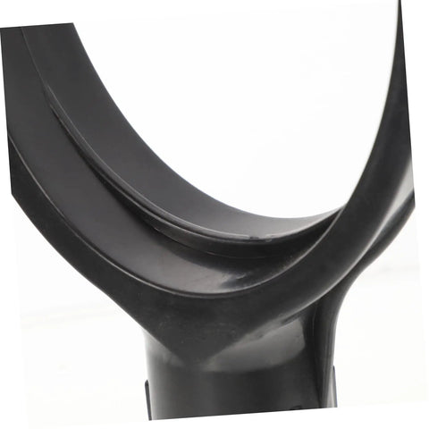 2 Piece Replacement Shovel Handle With D Shaped Grip For Shovel Head close-up of durable black ergonomic grip