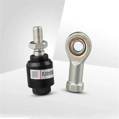 Floating Fisheye Joint For Piston Rod End Ball Head And Male Thread Knuckle Bearing Mounting For Universal Pneumatic Cylinders M12x1.25 Floating One Piece Built To Last Heavy Duty Industrial Grade, M12x1.25 threaded rod end