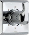 Dryden Bath Chrome Shower Faucet Trim T11951 With Valve Cartridge Diverter RoughIn R11000 Sold Separately ADA Compliant