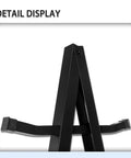 Close-up of the top of Built Tough As Nails Adjustable Seven Tier Steel Lumber Rack showing its sturdy construction and rust proof finish.