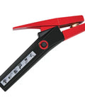 Beefy Heavy Duty 1000 Amp K4000 Carbon Arc Gouging Torch with 7ft Cable and Black Handle, red clamps visible