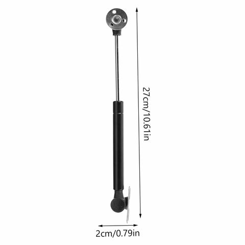 heavy-duty soft close cabinet hinge with gas spring and dimensions for furniture support