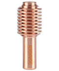 Heavy Duty Plasma Cutter Consumables Kit With Copper Electrode And Nozzle Set For Industrial 45A Torch Replacement Parts Plus Spares, copper nozzle.