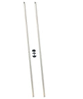 Canopy Repair Kit With Two Truss Bars And Cross Connector For Quest Coleman Quik Shade Ozark Trail Replacement Parts, 47 Inch