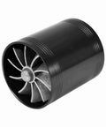 Dual Turbine Air Intake Turbonator Performance Kit For Most Vehicles Fuel Saver System Universal Acceleration Enhancement Black Air Intake Upgrade For Faster Throttle And Better Gas Mileage