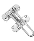 Heavy Duty Door Chain Lock And Safety Buckle For Home And Hotel Doors Anti Theft Security Guard Zinc Alloy Silver Finish hardware