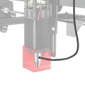 Longer Laser Engraver Air Assist kit for RAY5 10W/20W with red protective guard around nozzle