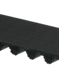 Top Shelf Premium Automotive Timing Belt Featuring PTFE Infused Nylon Jackets And High Grade HNBR Rubber close-up view.