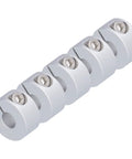 Heavy Duty Clamp Style Shaft Collars Are Totally Solid For Robotics And Engineering Work High Strength Aluminum Alloy For Axle Fixing Zero Hassle Setup Is Easy Peasy 5 Pack Size Fits Any Tough Project You Have To Complete Now, 5 clamp shaft collars