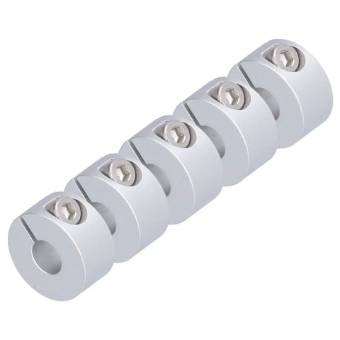 Heavy Duty Clamp Style Shaft Collars Are Totally Solid For Robotics And Engineering Work High Strength Aluminum Alloy For Axle Fixing Zero Hassle Setup Is Easy Peasy 5 Pack Size Fits Any Tough Project You Have To Complete Now, 5 clamp shaft collars