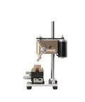 Essential Mini Benchtop Drill Press For Precision Watch Repair Work, aluminum construction with adjustable speed control.