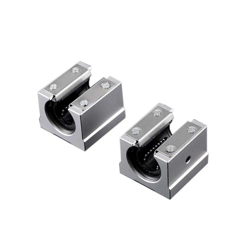 Super Smooth High Precision Linear Guide Rail Kit For CNC Projects With 2 Pcs Sbr20 And Four Sbr20uu Bearing Blocks To Get Your Build Rolling Like A Dream With Zero Hassle, two SBR20UU bearing blocks