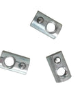 1/4-20 Steel T-Nut With Ball Spring For Aluminum Extrusion Rails, Fits 1010 Series, 1045 Steel Zinc Finish, Pack Of 20