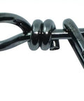 Ball Bearing Swivel With Coast Lock Snap Pack Of 3 Black Size 4 For Ultra Smooth Spin And Rock Solid Lure Hold No Fouling Or Twisting Heavy Duty Fishing Gear Built To Endure Saltwater And Freshwater, black ball bearing swivel with coast lock snap