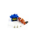 Micro RC Servo Motor Kit For Robots And Drones, 360 Degree Steering Gear, fast response, with screws and coiled cable