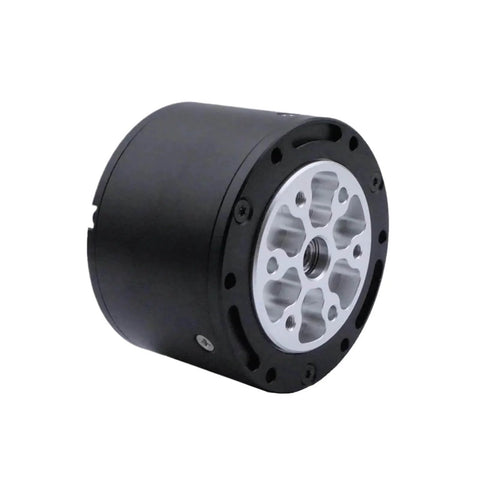 Dual Encoder Servo Motor MG4005E I10V3 with CAN 18Bit and 14Bit Encoders, 1Nm Torque, ultra compact design, side view