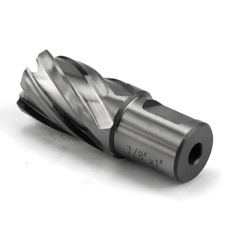 Annular cutter, 7/8 in cutting diameter, Weldon shank for magnetic drill press