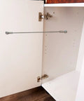 Six Inch Cabinet Door Stops And Hinge Limiters With Twelve Mounting Screws Stainless Steel Rust Resistant Door Opening Angle Protector Installed