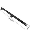 Heavy Duty Steel Keyboard Drawer Slides For Computer Desk Side Mount Keyboard Trays Ultra Smooth Glides With Load Bearing Capacity