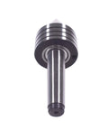 HGC MT2 rotary live center shaft with Morse taper; steel body and heavy‑duty bearing for metal lathe turning