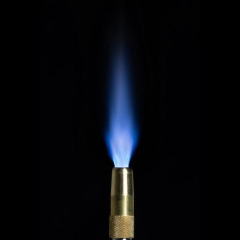 Trigger Start Butane Torch For Soldering And Welding, Instant On Off Ignition, Lock Button For Finger Free Use, flame detail