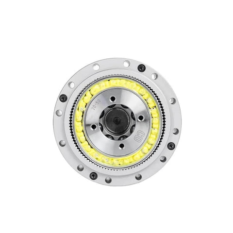 CD20 Harmonic Drive Reducer For Nema 34 Stepper Motor 70mm Hollow Flat High Torque 100 To 1 Gear Reduction SHD 20 top view