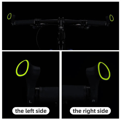 Ergonomic No Slip Bike Handlebar Ends for MTB and Road Cyclocross Bikes Extender Bar Ends Fits 21.8 to 22.8mm Handlebars
