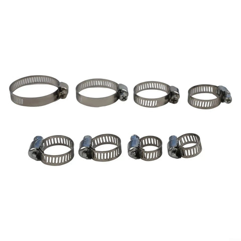 Awesome Heavy Duty Stainless Steel Hose Clamp Kit With 82 Pieces, Perfect For Car Truck Boat Plumbing Jobs Sizes From Quarter Inch To One And A Half Inch Worm Gear Clamps That Won T Rust Or Bend, assorted stainless steel hose clamps
