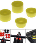 4 Pack Longboard Pivot Cups Replacement Kit With Premium PU Bushings Tapered And Cylindrical Pads for Skateboard Trucks
