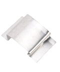 Greenhouse Glass Clamps Stainless Steel Sprung G Clamp Set 50Pcs Plant Fasteners close-up silver clamp