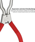 Close-up of the Upgraded Beefed Up Washer Spring Expansion Tool with adjustable jaw and built-in ergonomic spring design.