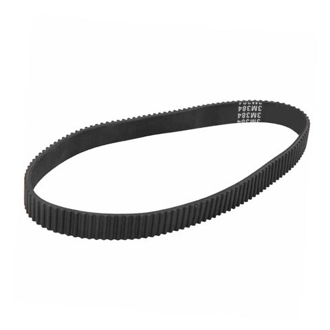 Durable 384mm 12mm Rubber Scooter Driving Belt Replacement for Small Electric Scooters With 3mm Tooth Spacing