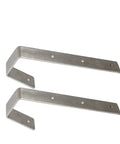 Heavy Duty Stainless Steel Bunk Bed Ladder Hooks Swivel Brackets With Super Tight Grip Lock In Design, 2 clamps.