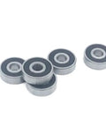 Deep Groove Ball Bearing 627-2RS 7x22x7mm Chromium Steel Shielded Double Rubber Cover 10 Pack shown in a scattered arrangement