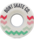 Glide Outdoor Roller Skate Wheels 78A Durometer 57x32mm Replacement Wheel Set For Outdoor Cruising Smooth Ride On Asphalt Sidewalks