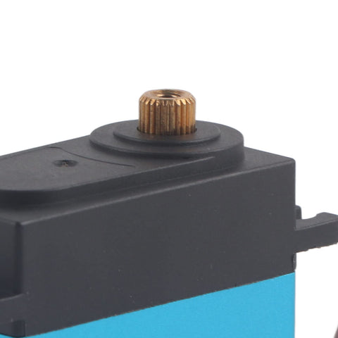 Close-up of Heavy Duty 35Kg Coreless Digital Servo with metal gear, precision control, and waterproof build.